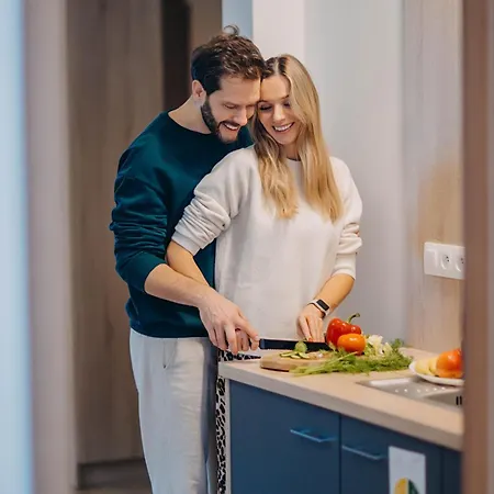 شقة فندقية Green Apartments كارباش